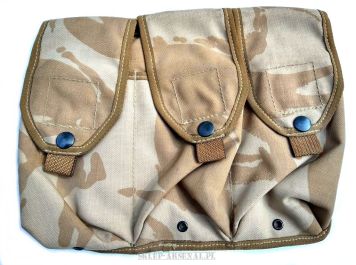 TRIPLE AMMO POUCH DPM ŁADOWNICA WOJSKOWA NA 3 MAGAZYNKI