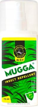 MUGGA SPRAY NA KOMARY KLESZCZE 9,5% DEET DLA DZIECI 75ml