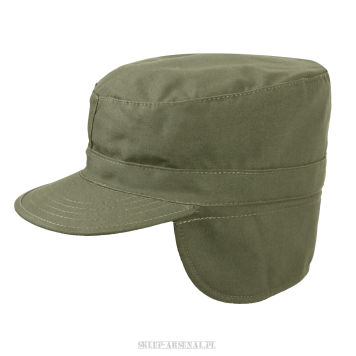 CZAPKA PATROLOWA Z WYWIJANĄ OCHRONĄ USZU PATROL CAP 100% COTTON