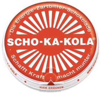 CZEKOLADA Scho-Ka-Kola ENERGETYCZNA + MOCNA KOFEINA 1936 !