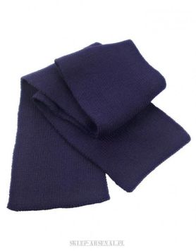 DUŻY CIĘŻKI WEŁNIANY SZAL NAVY BLUE MARYNARKI WOJENNEJ 100% WOOL