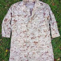 PŁASZCZ WOJSKOWY MARPAT OVERCOAT FISHTAIL LONG PARKA SAUDI ARABIA