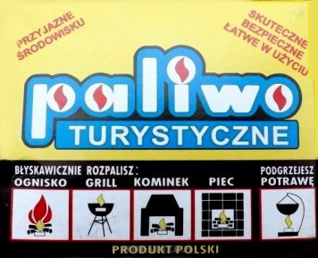 PALIWO TURYSTYCZNE ROZPAŁKA KUCHENKA PACZKA 20szt. 20x5gr